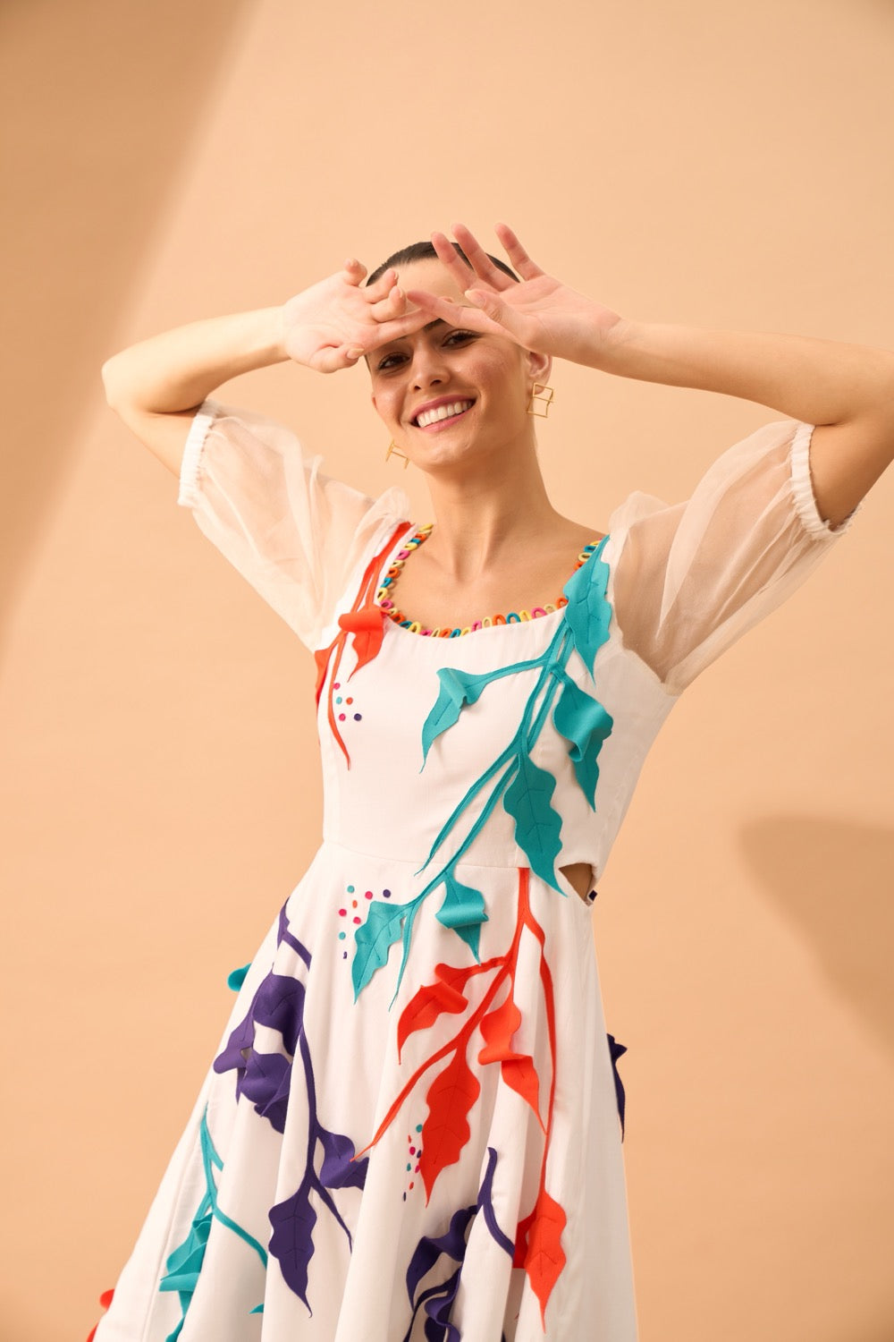 MADRID Appliqué Dress