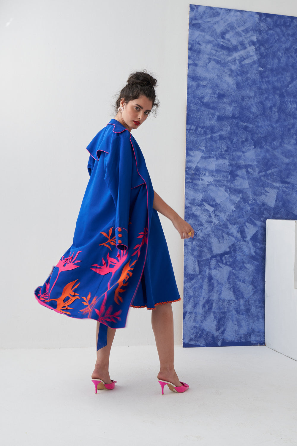 BLAZE Applique Jacket and Dress Set