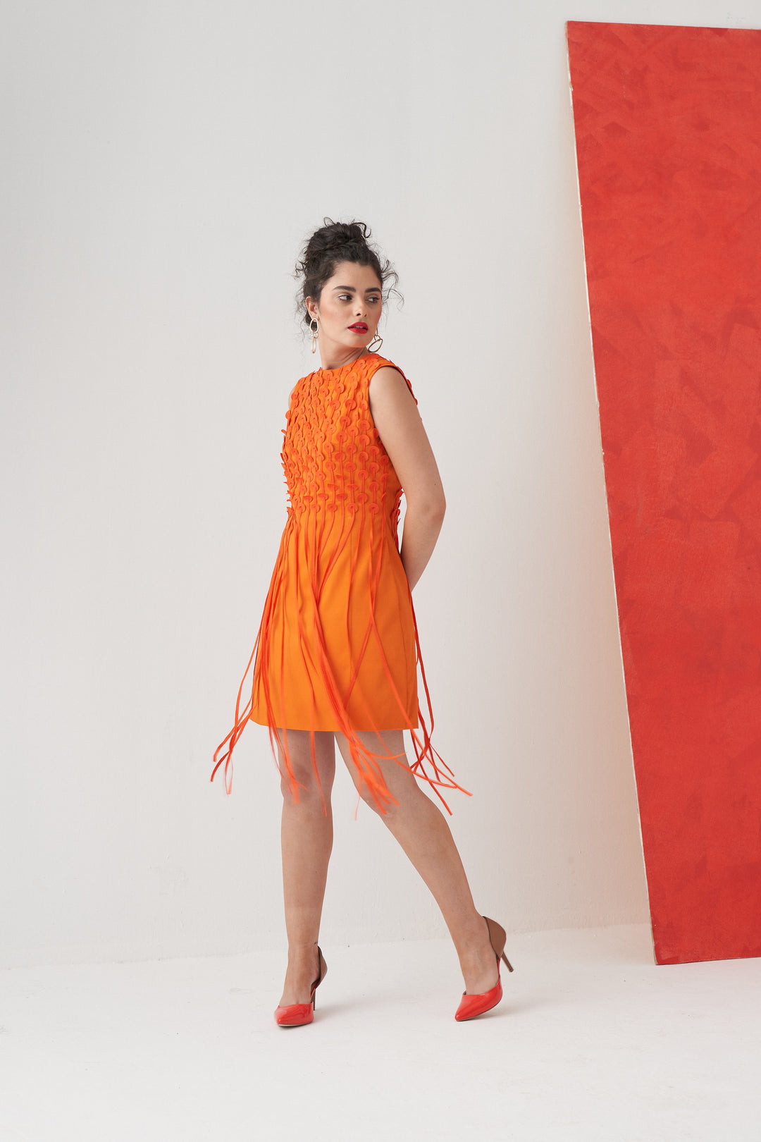 CITRUS Fringe Dress