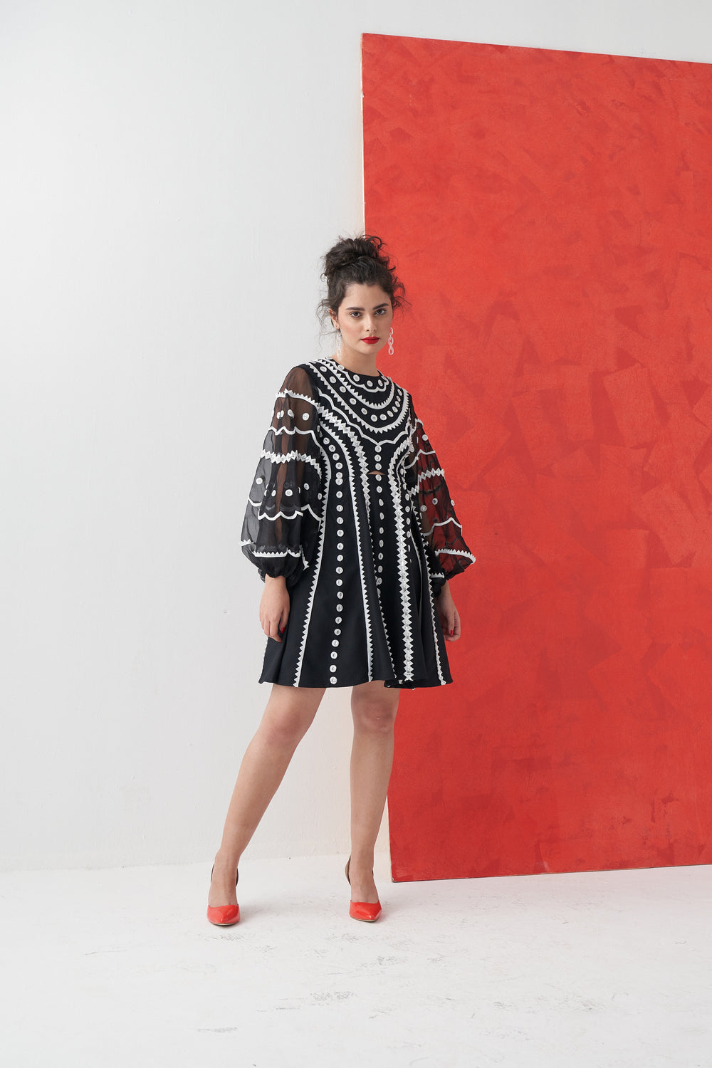 DECO 3D Applique Dress