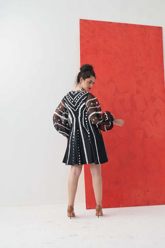 DECO 3D Applique Dress