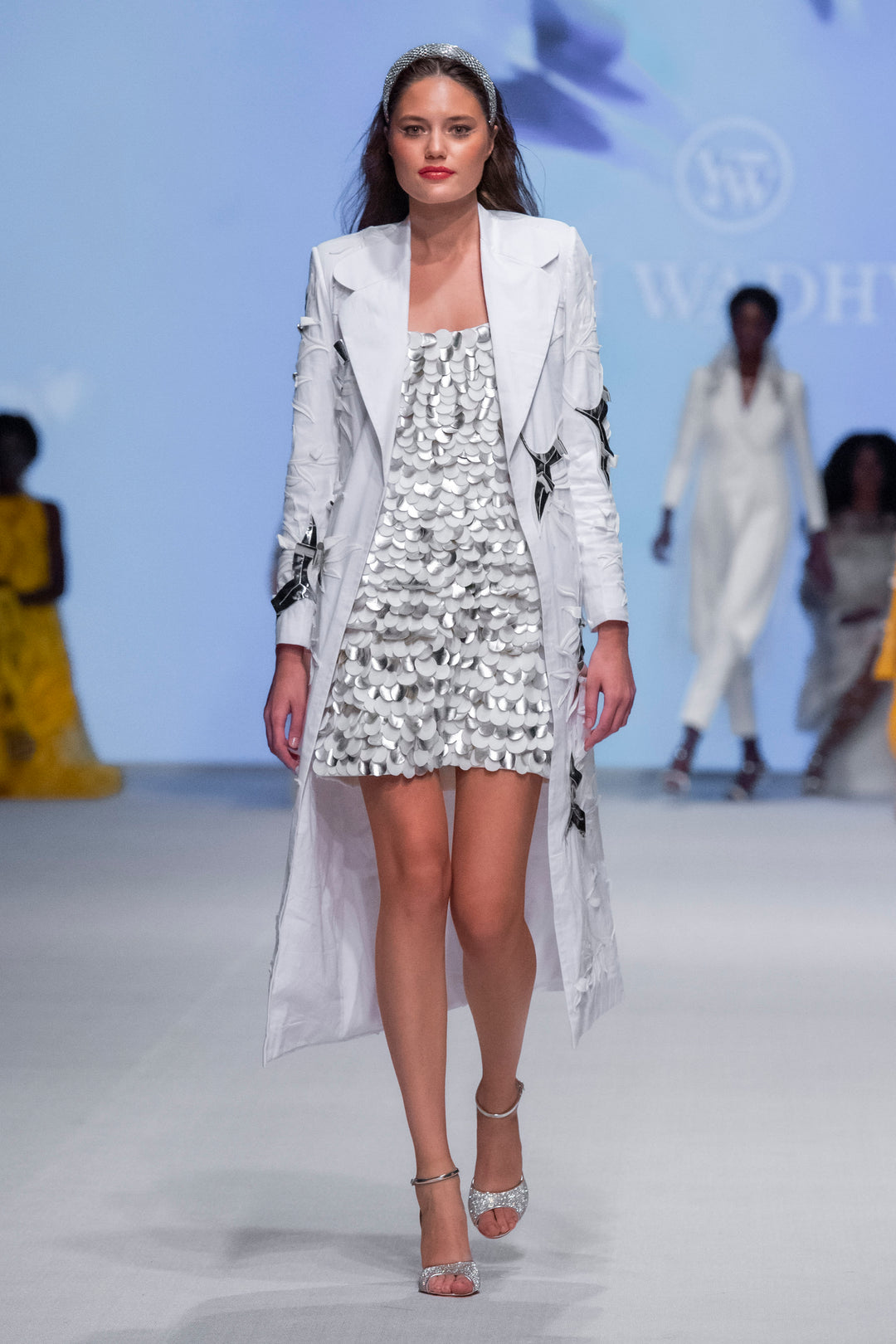 HAWAI Blazer With 3D Botanical Applique