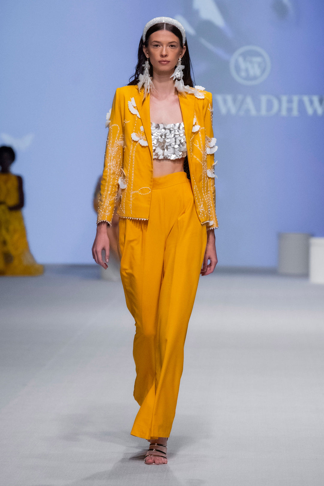 GOJI Embroidered pantsuit
