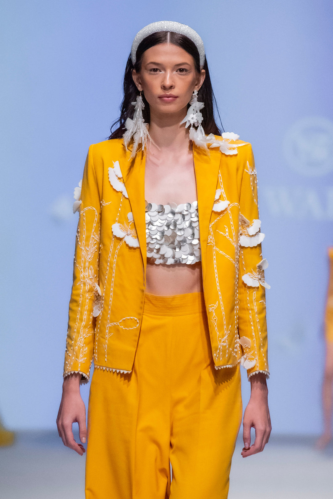 GOJI Embroidered pantsuit