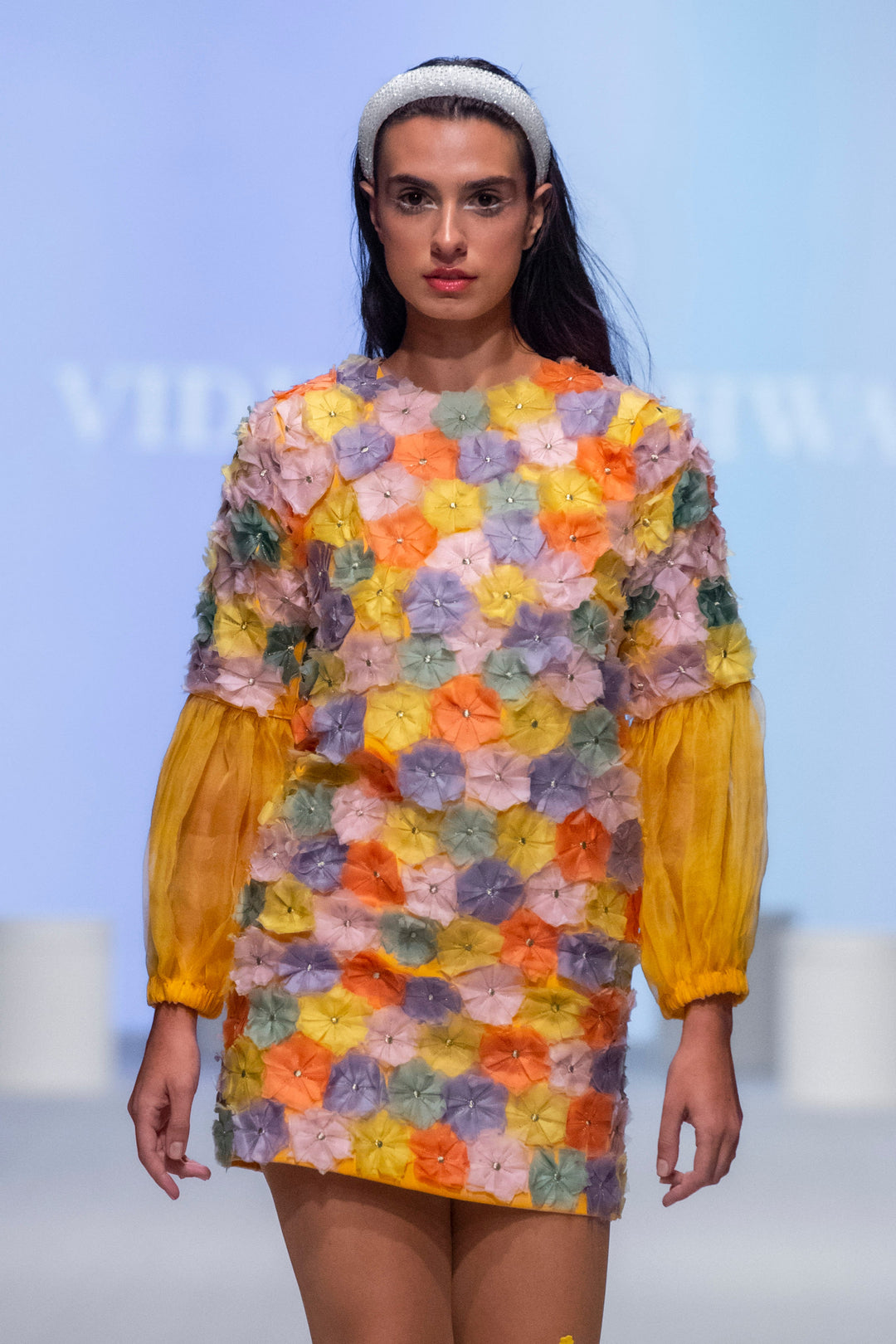 LOPA Floral Applique Dress