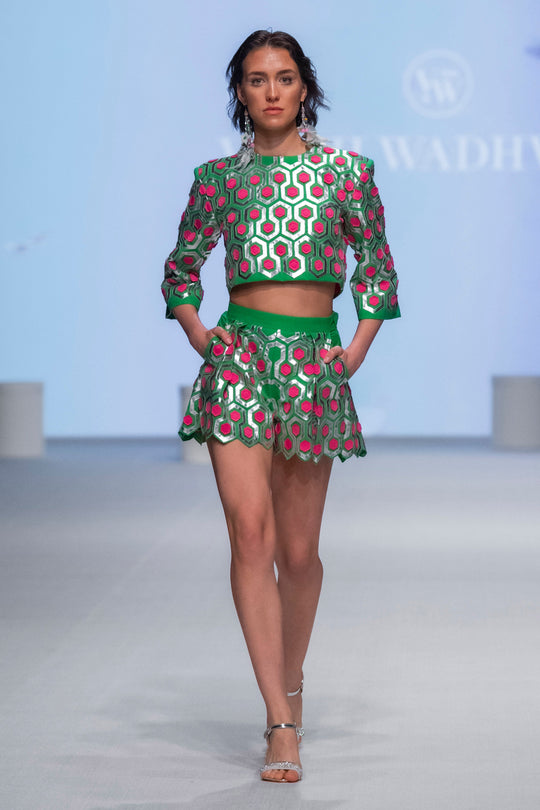 SINA Top And Shorts