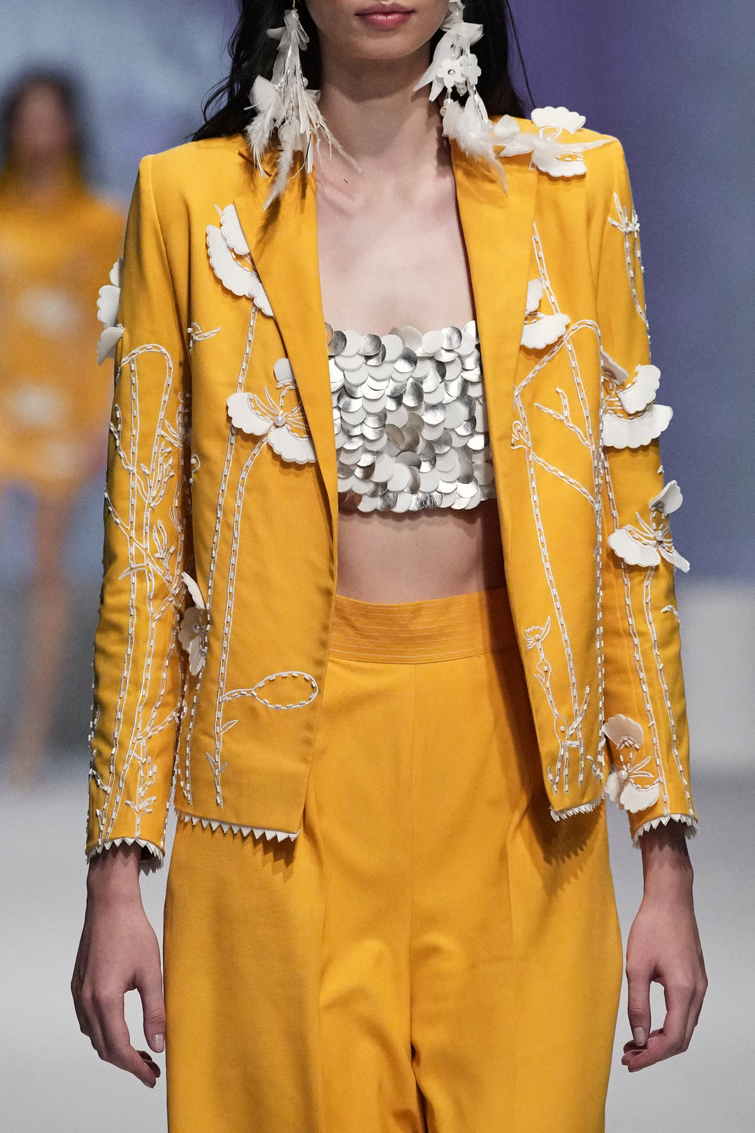 GOJI Embroidered pantsuit