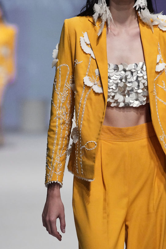 GOJI Embroidered pantsuit