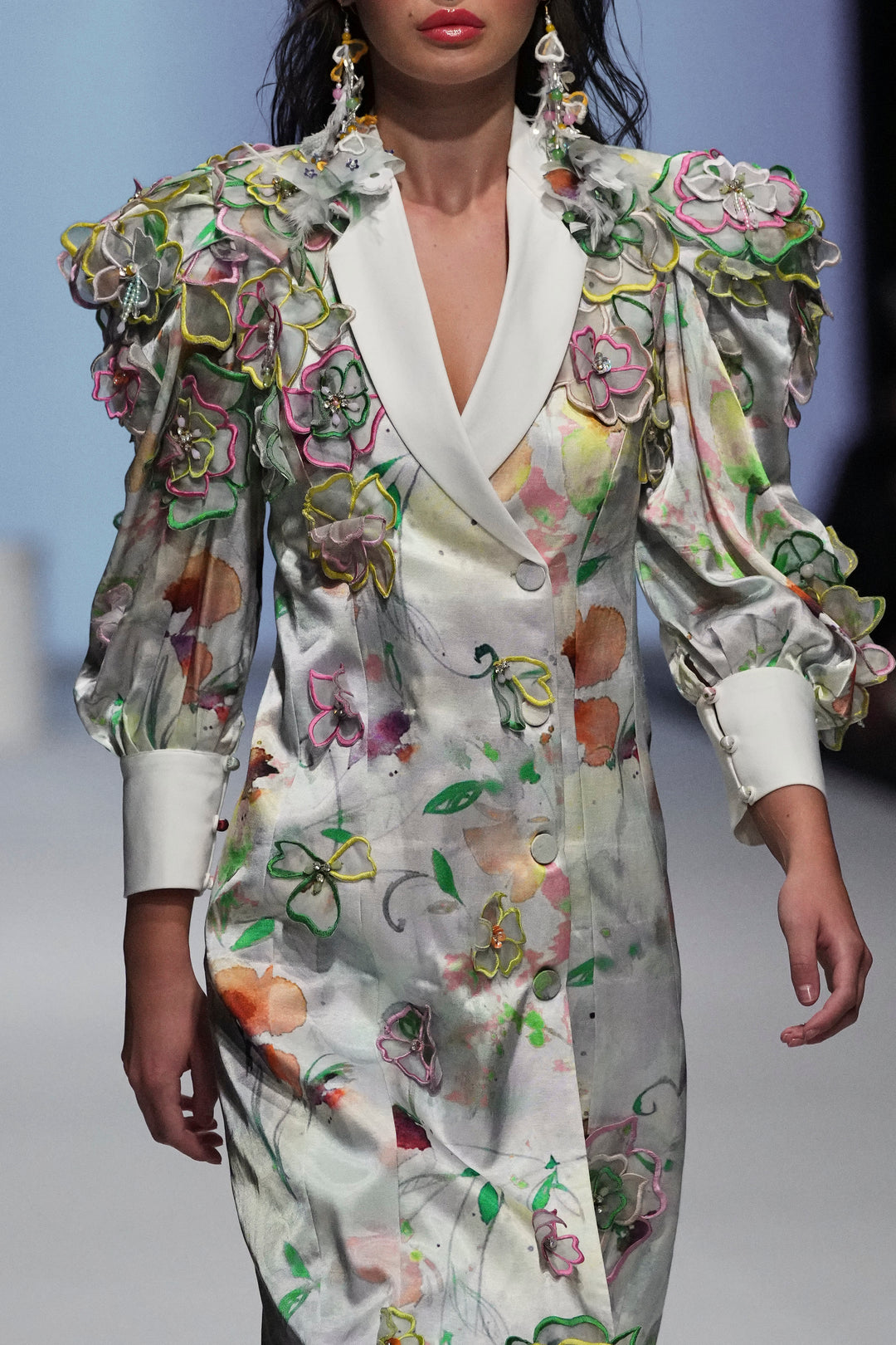 VENUS Printed Blazer And Pants