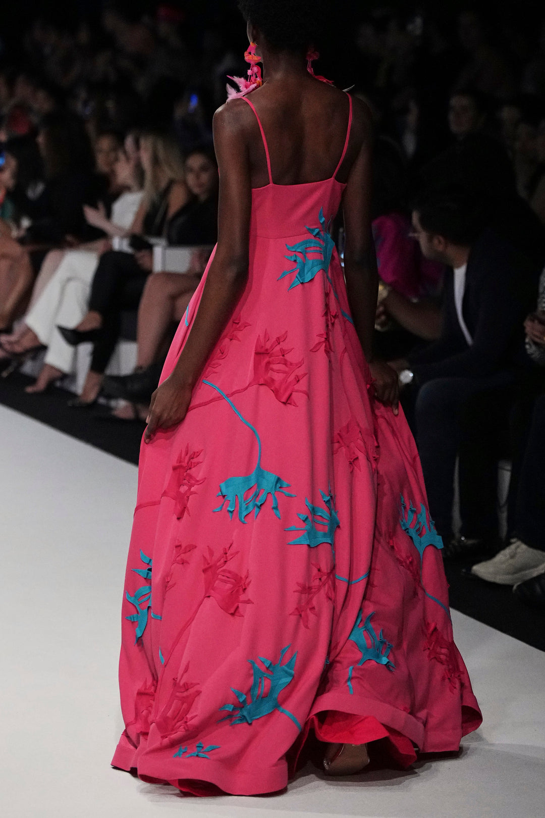 KIM Botanical Applique Gown