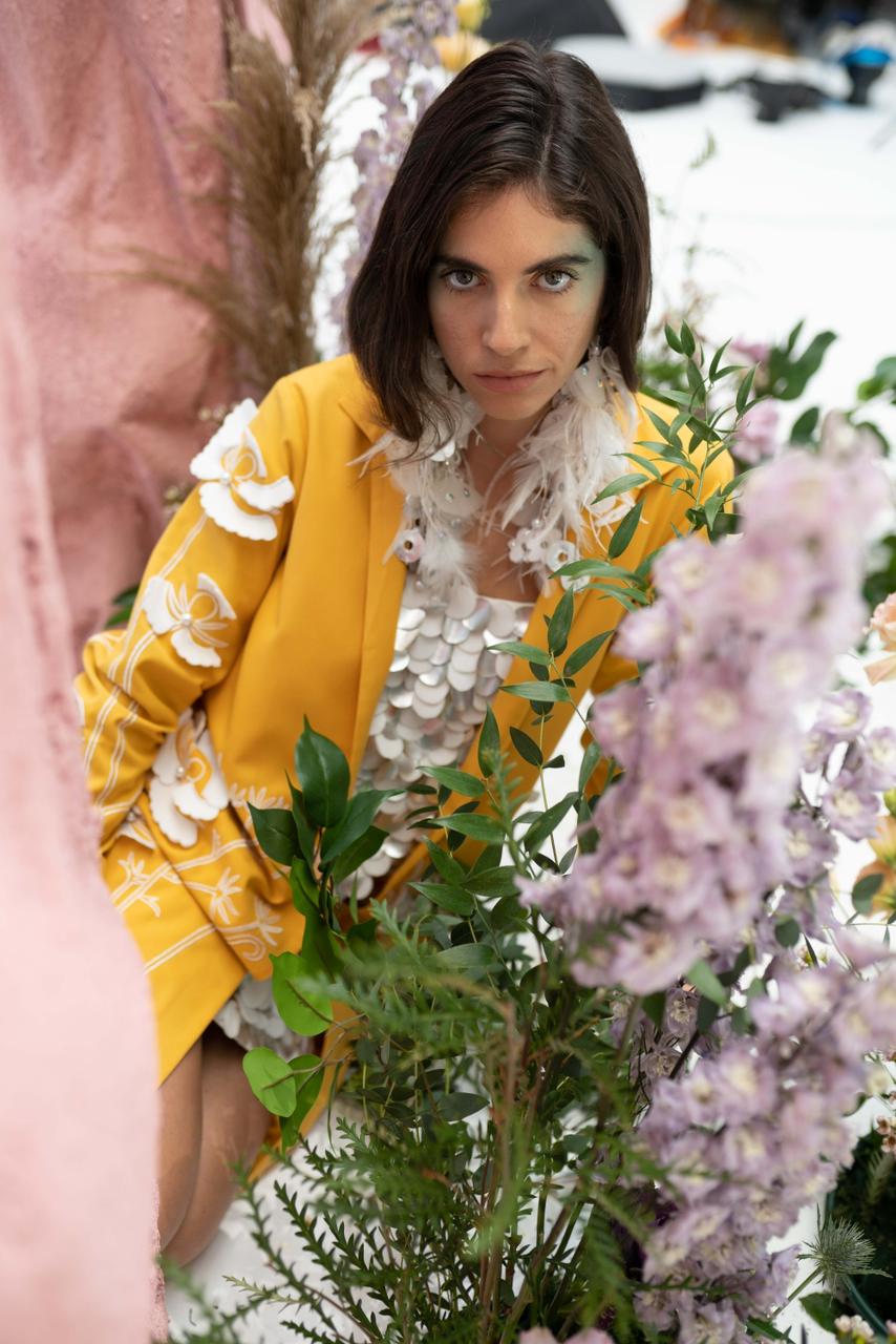 MIRA Embroidered Trench