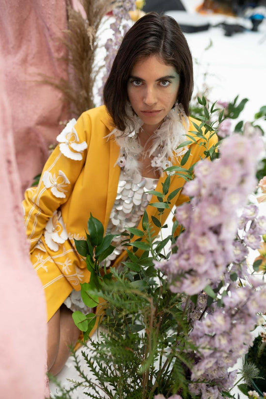 MIRA Embroidered Trench