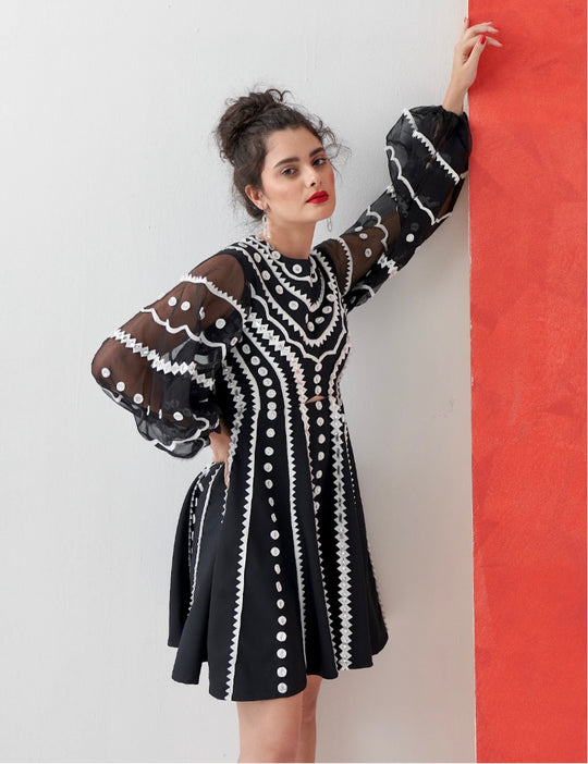 DECO 3D Applique Dress