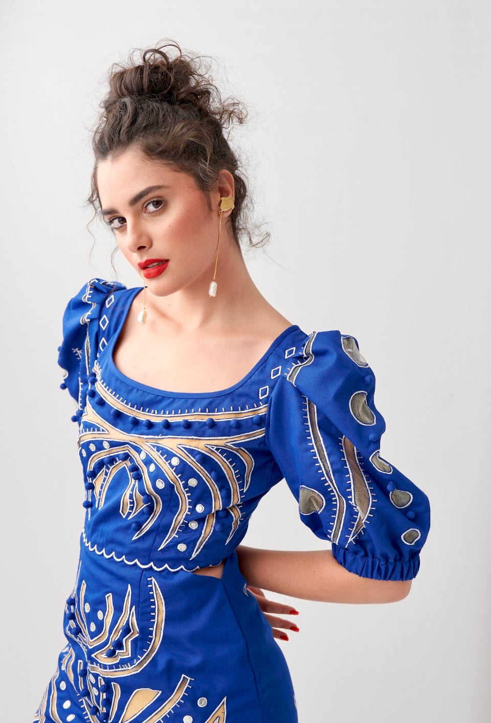 PAROS Cutwork Dress