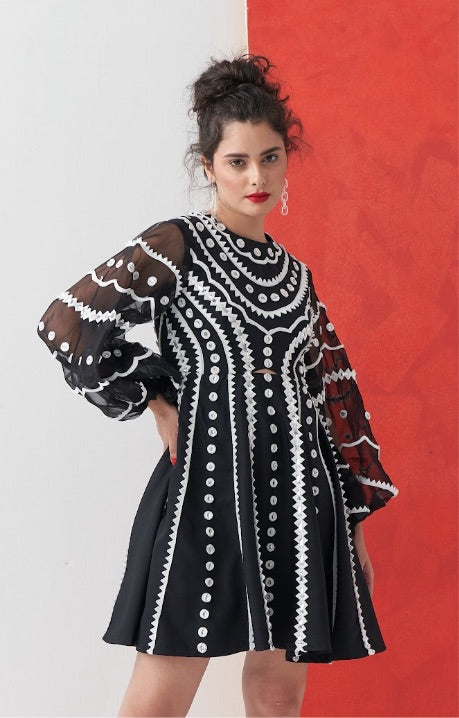 DECO 3D Applique Dress