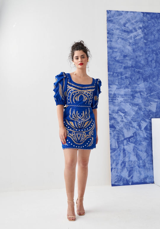PAROS Cutwork Dress