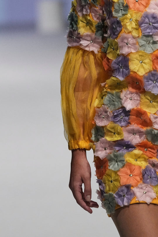 LOPA Floral Applique Dress